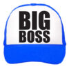 gorra azul big boss