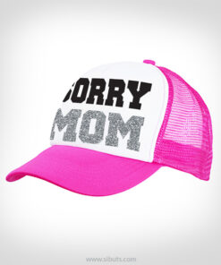 gorra rosa sorry mom