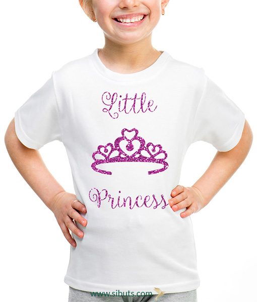playera niña little princess