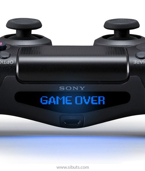 sticker barlights control ps4 game over