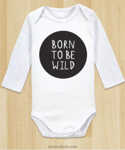 panalera para bebé negra born to be wild
