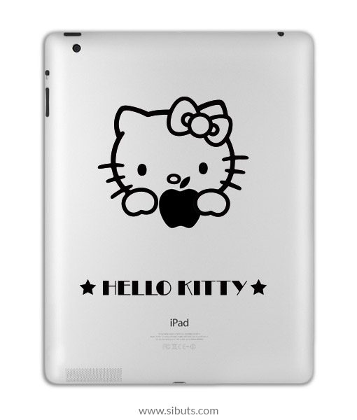 sticker para ipad hello kitty