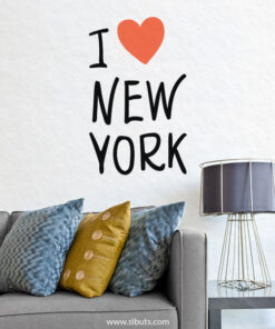 Vinil Decorativo I Love New York