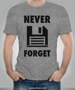 Playera hombre never forget