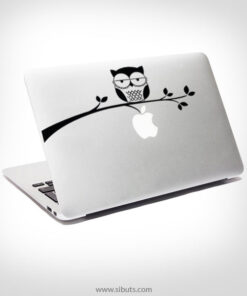 Sticker Calcomanía laptop macbook Buhó