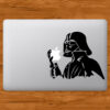 Sticker Calcomanía laptop macbook Darth Vader apple