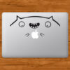 Sticker Calcomanía laptop macbook Fatcat
