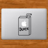 Sticker Calcomanía laptop macbook Juice
