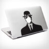 Sticker Calcomanía laptop macbook magritte