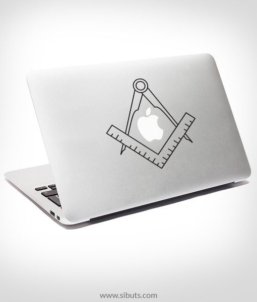 Sticker Calcomanía laptop macbook mason