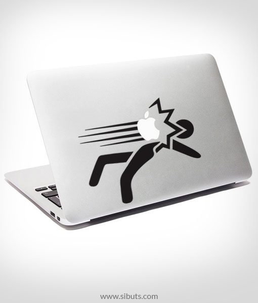 Sticker Calcomanía laptop macbook smack