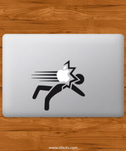Sticker Calcomanía laptop macbook smack