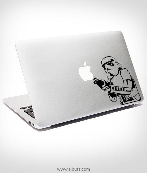 Sticker Calcomanía laptop macbook stormtrooper