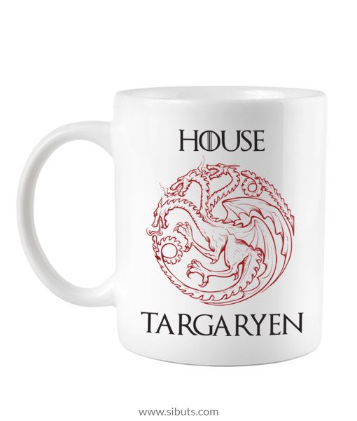 Taza Game Of Thrones House Targaryen