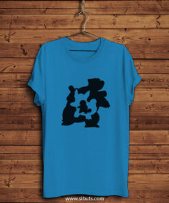 Playera hombre azul Pokemon Squirttle Evolution