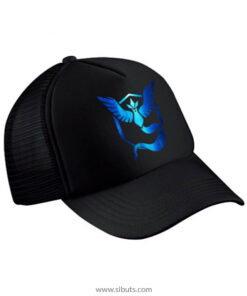 Gorra Pokemon Go Team Instinct Mystic Azul Cromo