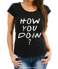 Playera mujer serie friends how you doin? joey