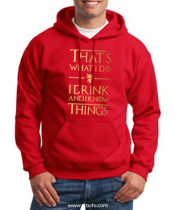 sudadera roja game of thrones lannister