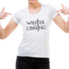 Playera mujer Game of Thrones Winter is Coming