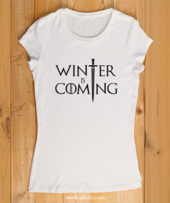 Playera mujer Game of Thrones Winter is Coming