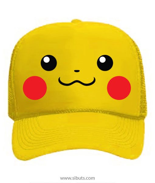 Gorra amarilla pikachu pokemon