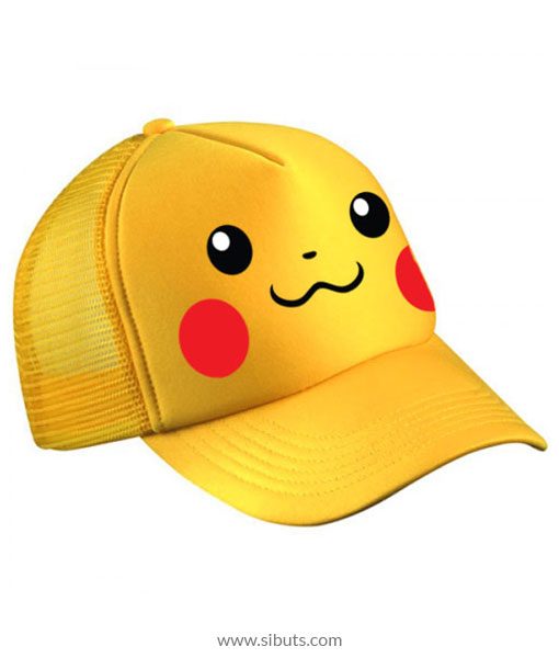 Gorra amarilla pikachu pokemon