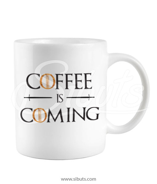 Taza Game of Thrones Coffee is Coming