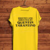 Playera hombre Written And Directed By Quentin Tarantino