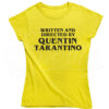 Playera mujer Written And Directed By Quentin Tarantino