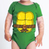 Pañalero verde bebé tortugas ninja Miguel Angel