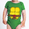 Pañalero verde bebé tortugas ninja Rafael