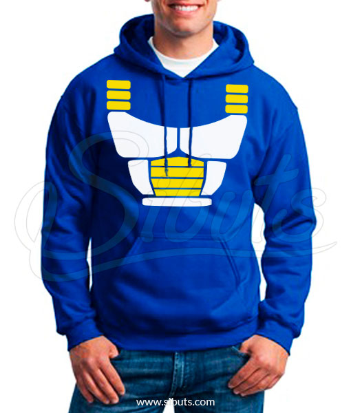 Confiar bruja Puntuación Sudadera Hombre Gorro Dragon Ball Vegeta - Sibuts Tienda Online