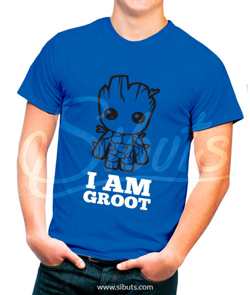 Playera hombre I am Groot