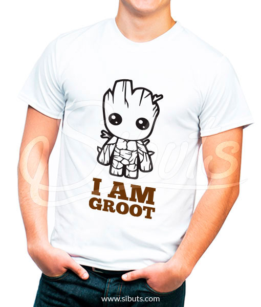 Playera hombre I am Groot