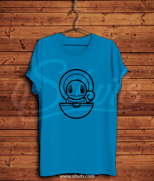 Playera hombre Pokemon Squirttle Point