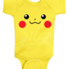 Pañalero amarillo bebé pikachu pokemon