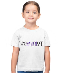 Playera para niña movimiento feminista